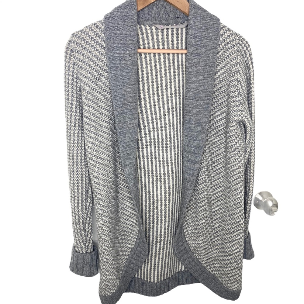 Athleta Wool Cashmere Knit Cocoon Cardign